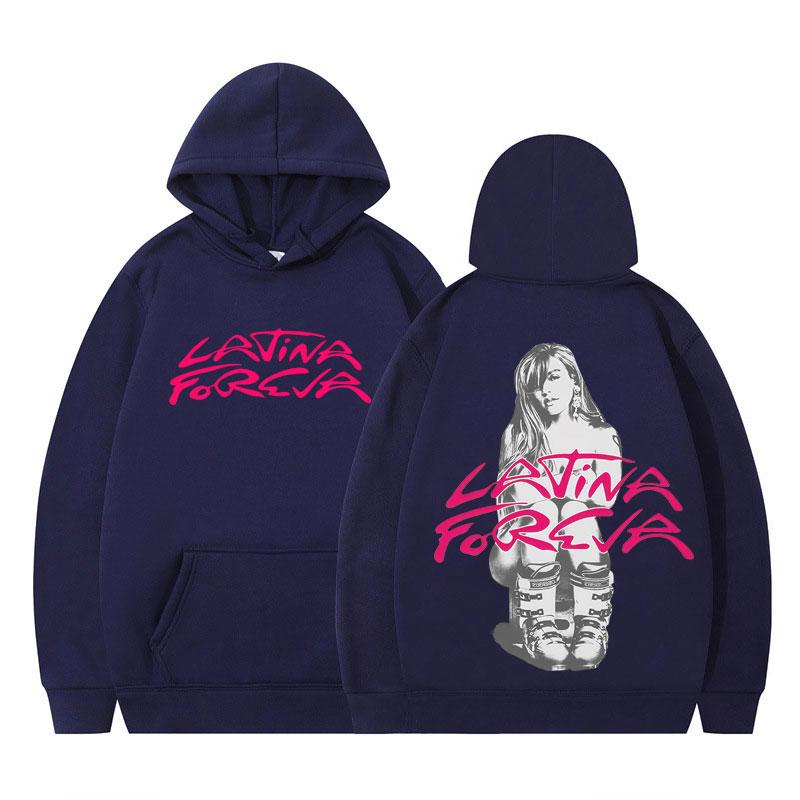Karol G Tropicoqueta Latina Foreva 2025 Hot Sale Album Merch Tracksuit Man Fashion Hoodies Aesthetic Long Sleeves Sweatshirt