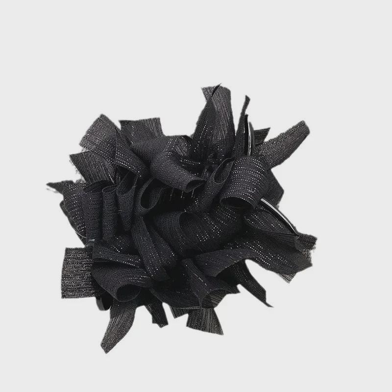 High-Quality Double-Sided Bubble Mesh Hairpin with Bow