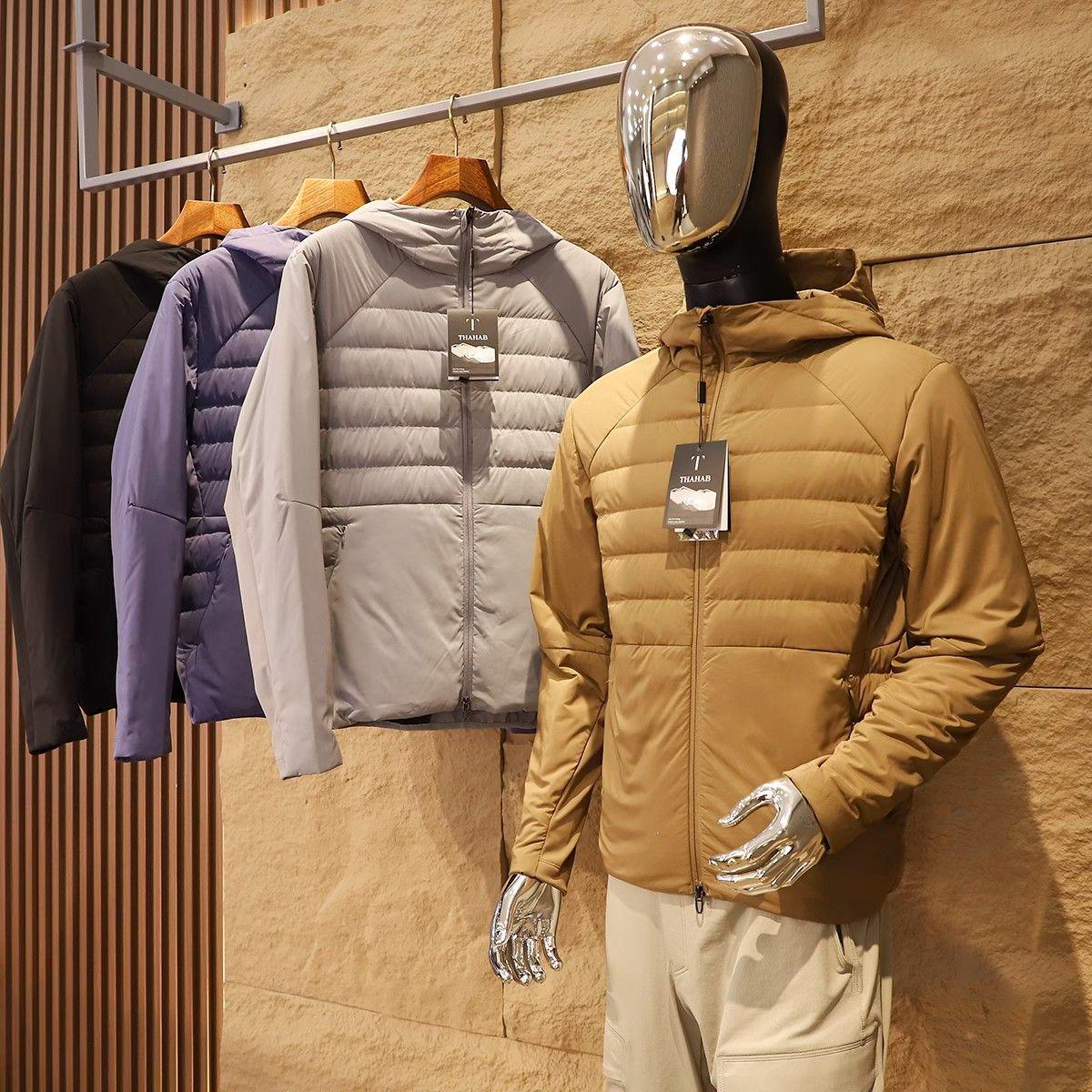 Lulu Men`s Waterproof Down Sports Jacket