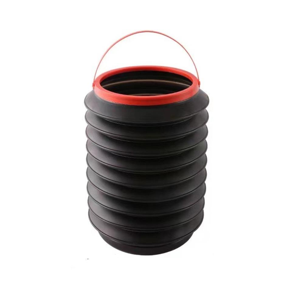 Foldable Car Trash Can Mini Portable Garbage Storage Box Retractable 4L Multifunction Foldable Bucket Auto Interior Accessories