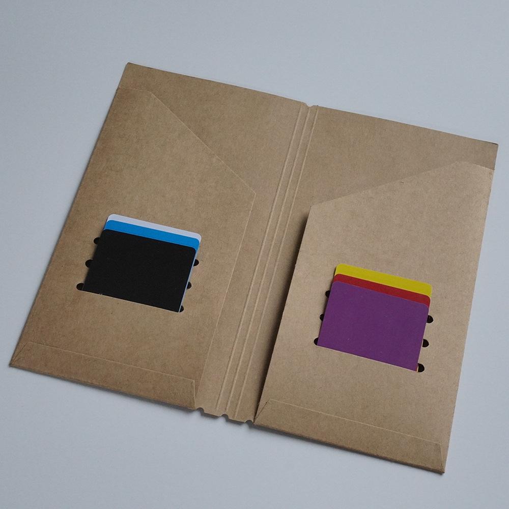 A5/Standard/Pocket/Passport Notebook with Bank Card Storage and Refillable Core, Receipt Folder, and TN Accessories.
