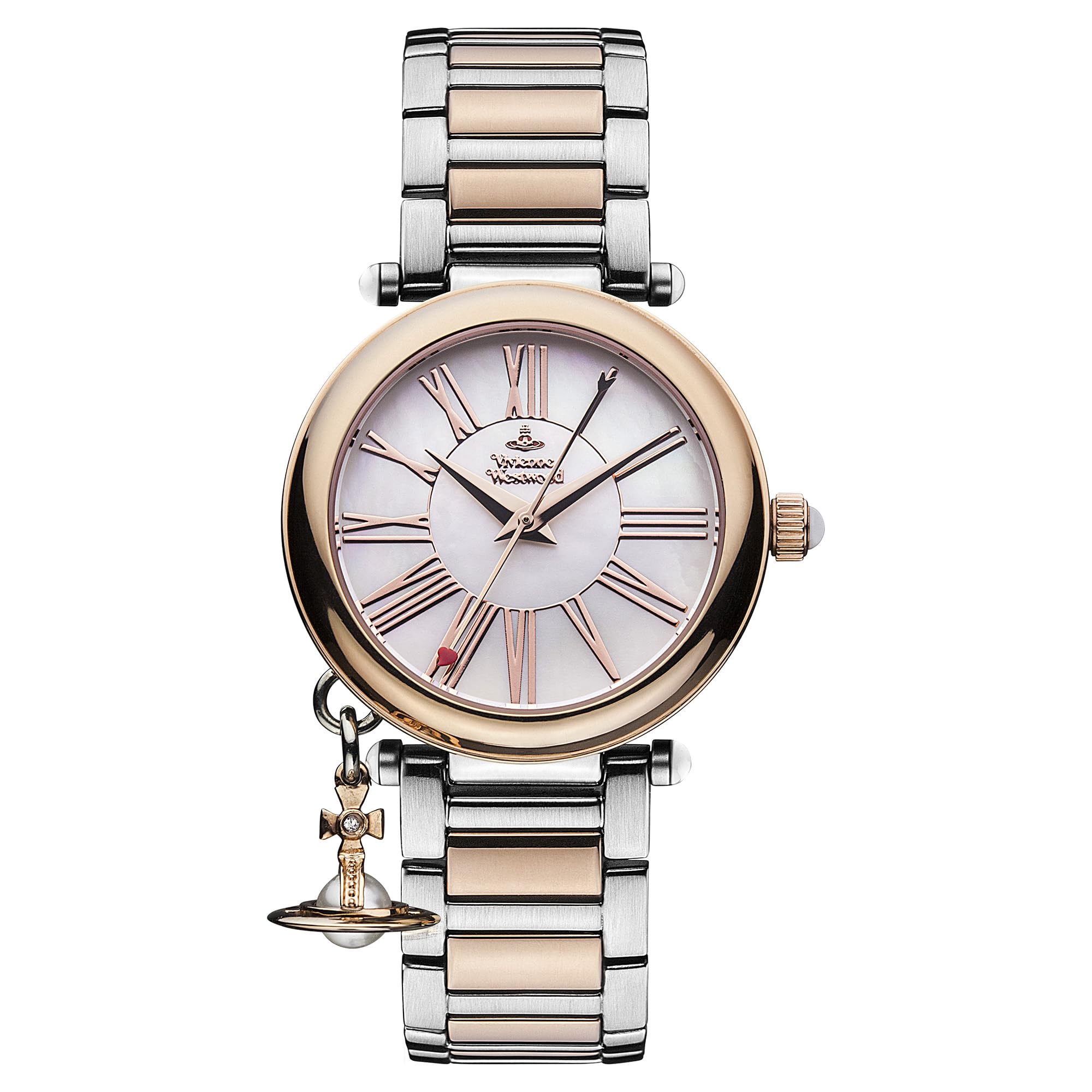 

Женские часы Vivienne Westwood Orb с перламутровым циферблатом VV006PRSSL