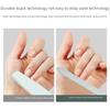 Dual-sided Gray Sand Nail File for Professional Nail Care, Polishing and Shaping - Essential Nail Tool for Perfect Manicure.