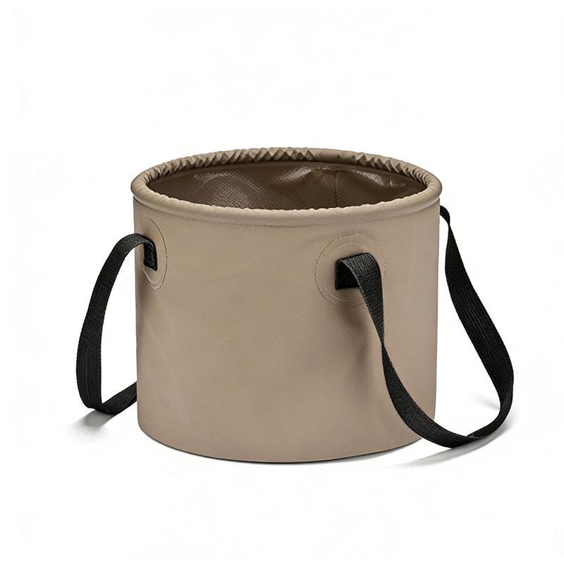Portable Telescopic PVC Water Storage Bucket for Camping & Fishing
