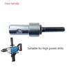 For Electric Hammer Electric Hammer Adapter Electric Hammer Arbor For Home Improvement Silver Color Compact Size