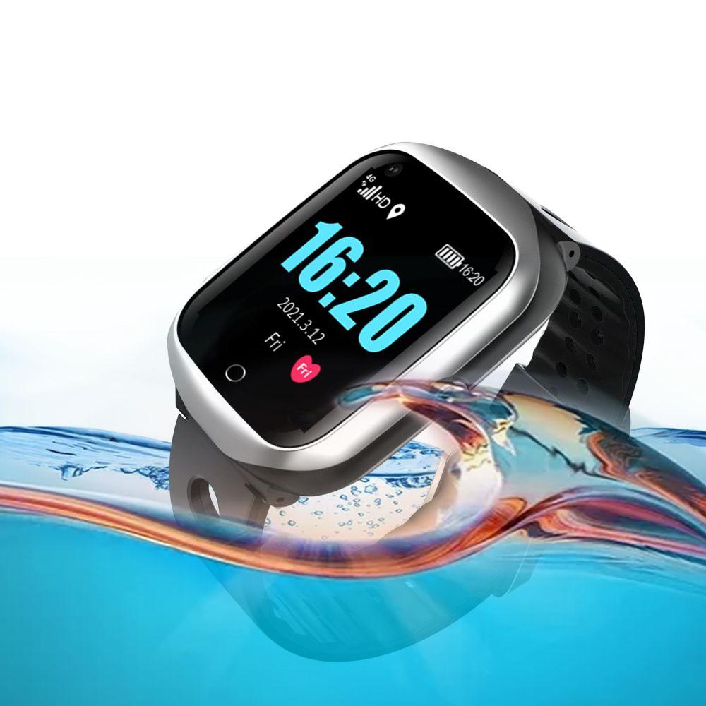

GPS 4G Wifi Video Waterproof Bracelet Watch FA66 Silver срібний