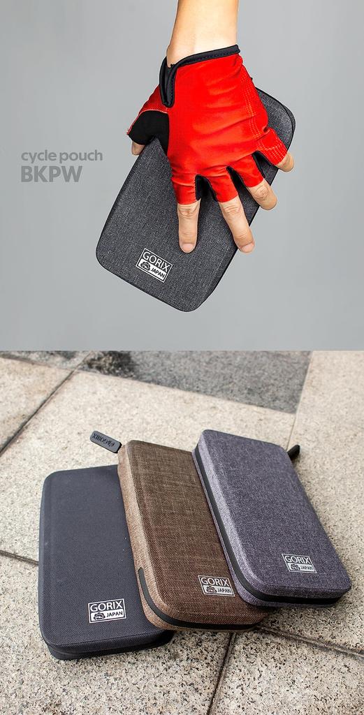 GORIX Cycling Waterproof Smartphone and Key Bicycle Road Bike Cycling Back Smartphone Bicycle Wallet Pouch, Wallet, Storage, Pouch, Wallet, Case,