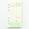 A5 A6 Loose Leaf Kawaii 45 Sheets Loose-leaf Notebook Paper Refill Spiral Binder Index Inside Page Daily Monthly Weekly Agenda