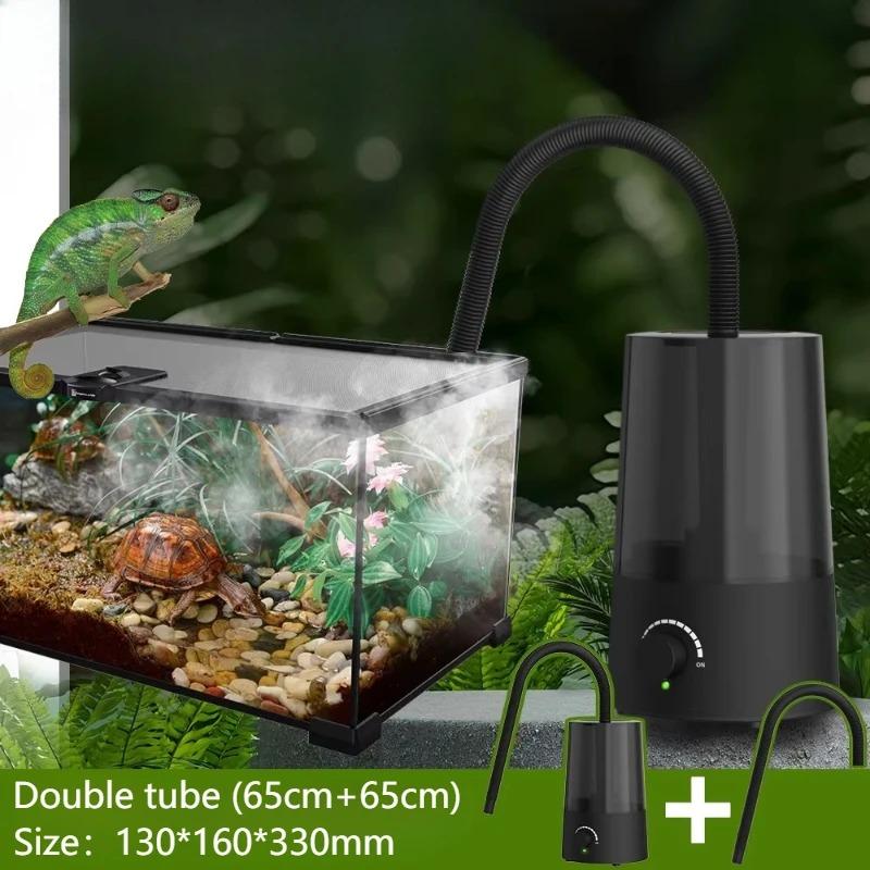 Reptile Humidifier Large Capacity Adjustable Reptile Terrarium Humidifier Silent Desktop Plant Nebulizer Reptiles Pet Supplies