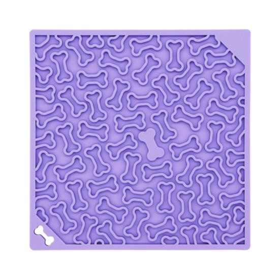 Mata dla psa spowalniająca jedzenie Silikonowa mata do lizania z przyssawką Karma dla zwierząt