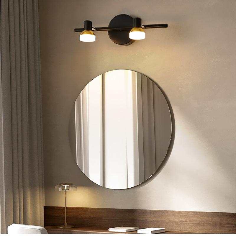 Modern LED Wall Light Multi-head Mirror Front Lamps For Bathroom Bedroom Dressing Table Home Decor Indoor Lighting Fixtures