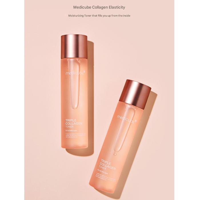 Medicube Toner cu Colagen Triplu 4.0 (Reînnoit)140ml (3 Opțiuni)