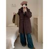 Korean version of the hooded large size women thickened warm anti cold winter coat - lightweight and comfortable long-sleeved cotton coat jacket