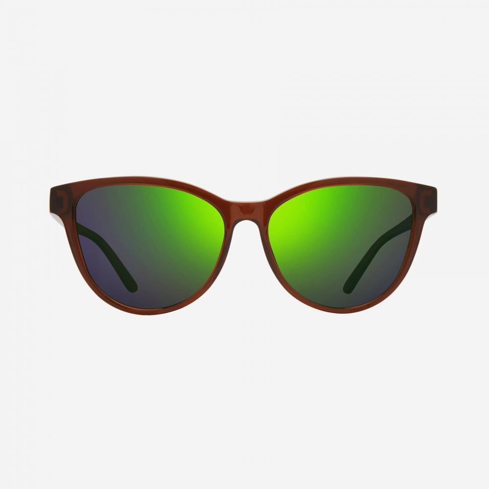 

Солнцезащитные очки «кошачий глаз» Revo Daphne Brown & Evergreen RE119802GN