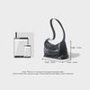 Leather Niche Designer Armpit Bag Moon New French Versatile Shoulder Bag Women's Bag Crossbody