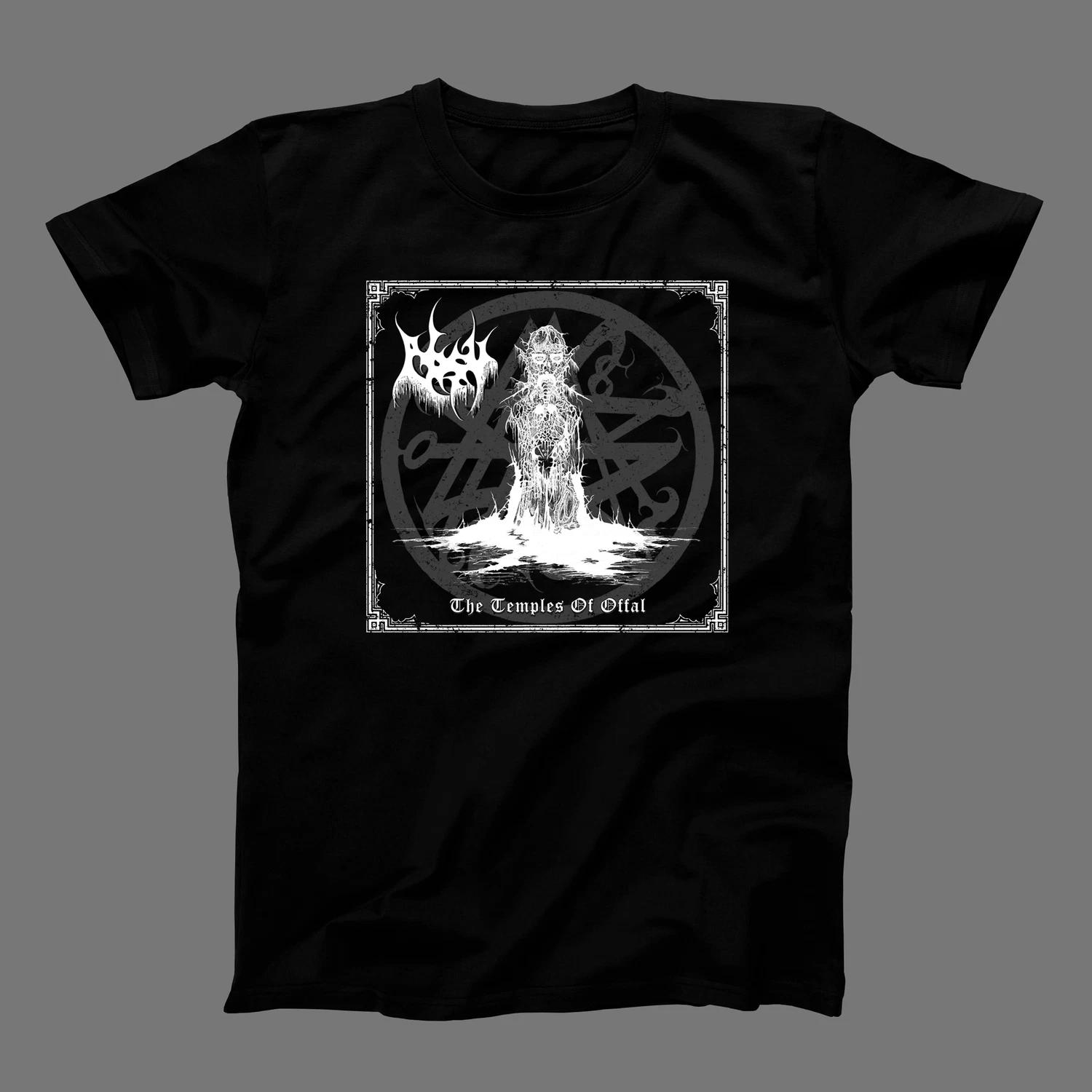 ABSU - THE TEMPLES OF OFFAL III T-Shirt / Necrovore, Rotting Christ, Mystifier M