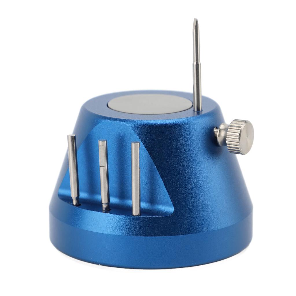 Strap Link Pin Remover with 4 Pin Screw Base Wear Resistant Portable Watch Link Removal Kit for Bracelet Repairing