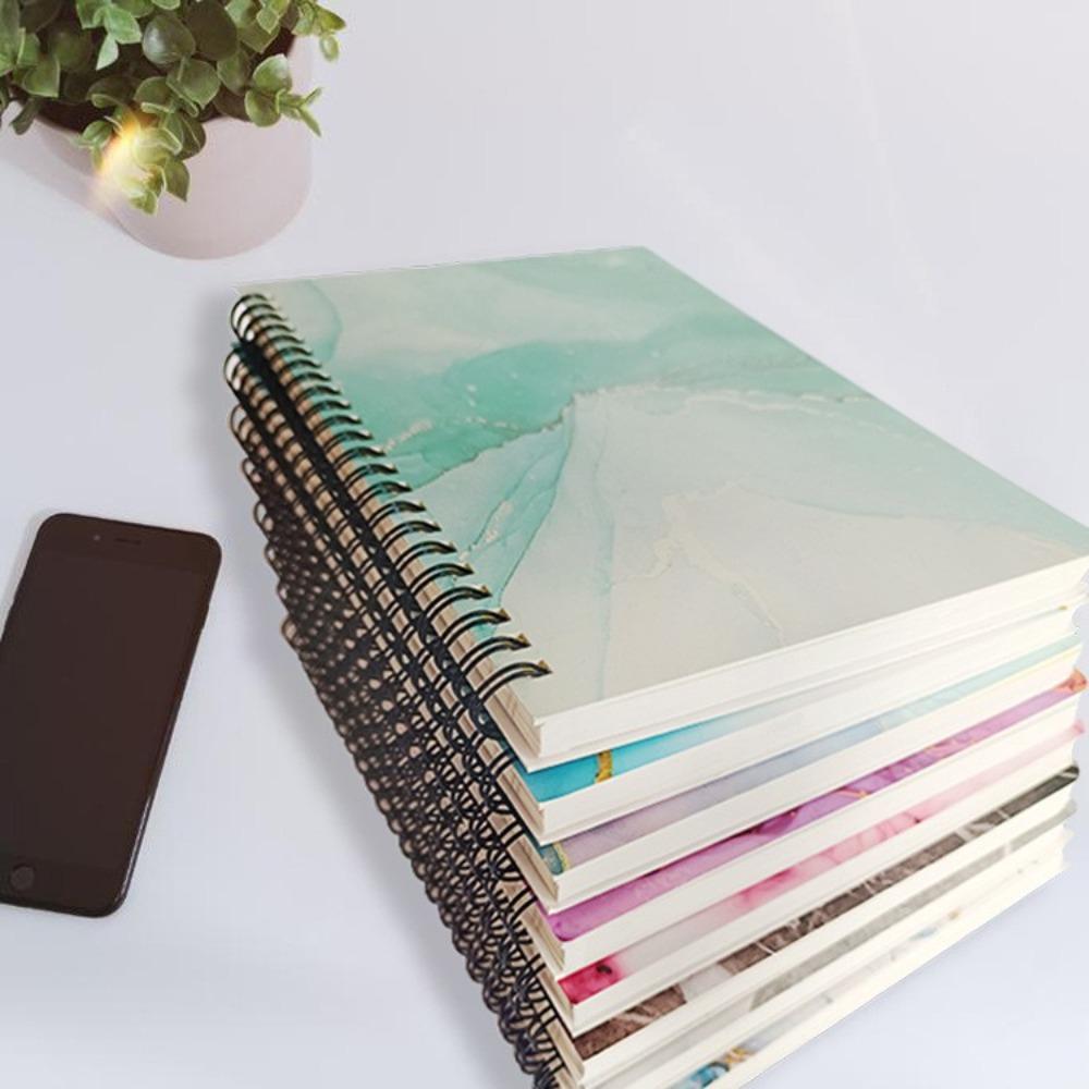 Explosive thickened notebook A580 sheets, 160 pages, 80 grams of paper, rollover coil, super thick