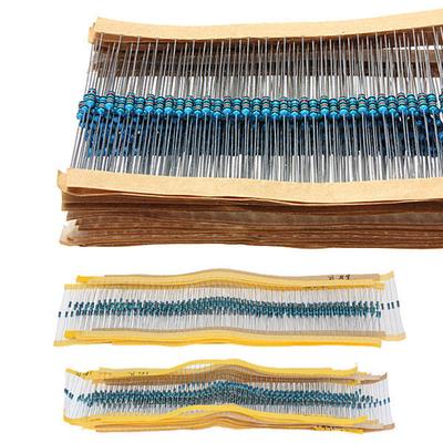 300x 30 Values Kinds 1% 1/4W Metal Film Resistor Assorted Kit 10PCS Each High Quality