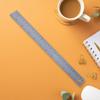 12 Inch Stainless Steel Ruler Non Slip Cork Backing for Students and Office Use with Clear Centimeter Markings