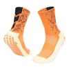 Colorful Shock-Absorbing Non-Slip Mid-Calf Football Socks with Thick Terry Bottom, Breathable Design for Adults