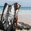 B-Bianchis Logo Microfiber Printed Beach Towel Mountain Climbing Yoga Beach Swimming Running Absorbent Soft Towel