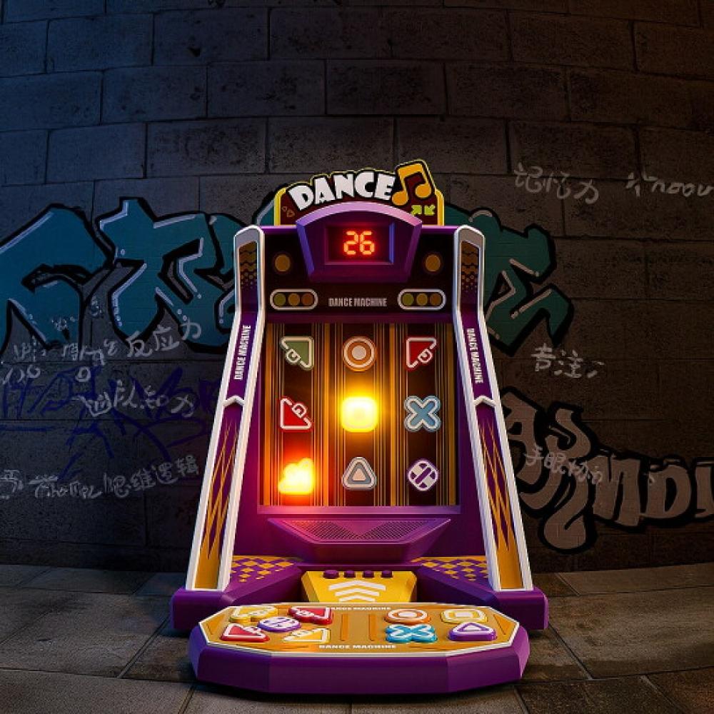 Iiel Finger Dance Machine Mini Arcade Retro Game Ddr