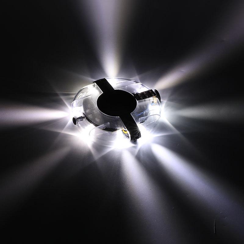Światła Piasty Koła Rowerowego LED Kolorowe Światło Ostrzegawcze Rowerowe Wodoodporna Lampa LED Rowerowa