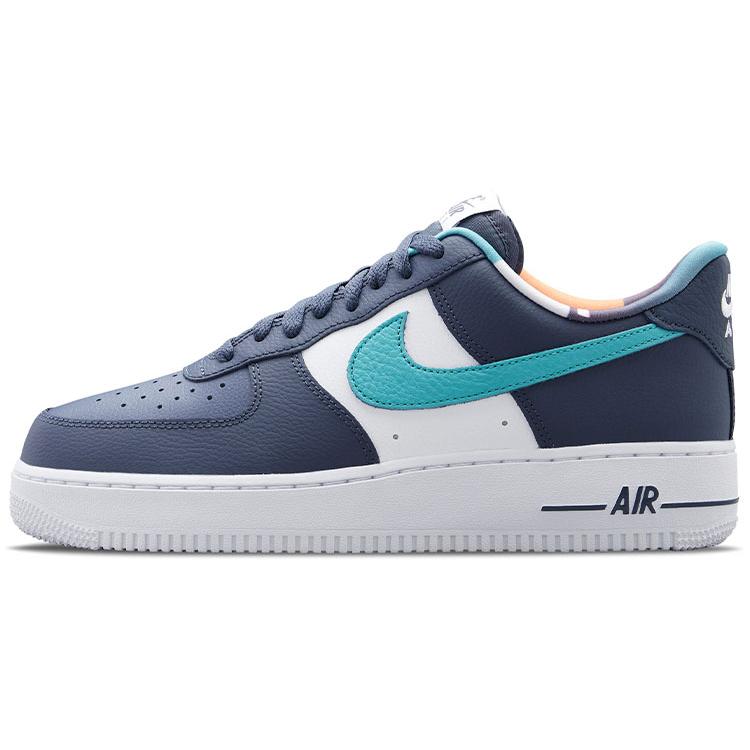 New Nike Air Force 1 Low '07 LV8 Emb Thunder Blue Washed Teal DM0109-400