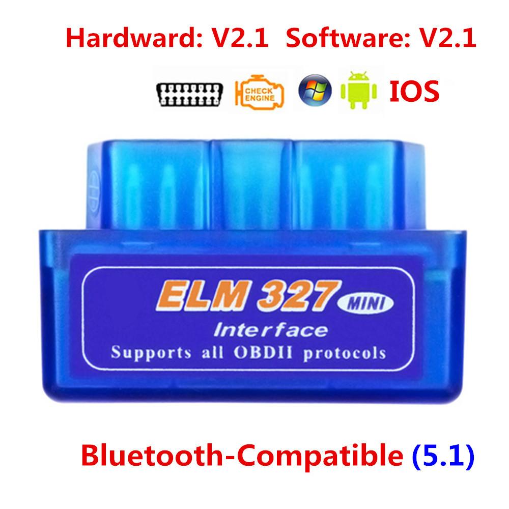 OBD2 Auto Scanner ELM327 Bluetooth/WIFI V1.5 OBDII ELM 327 BT/WI-FI 1.5 HHOBD HH OBD ELM327 Bluetooth 5.1/1.5 ELM 327 Switch On