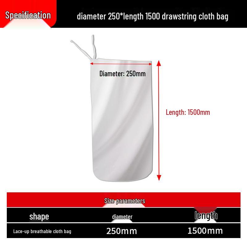 Průmyslový filtrační sáček pro sběr prachu do dřevoobráběcích vysavačů