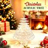 3D Slot Assembly Christmas Tree Kit Acrylic Holiday Desktop Centerpiece  Beginner‑Friendly