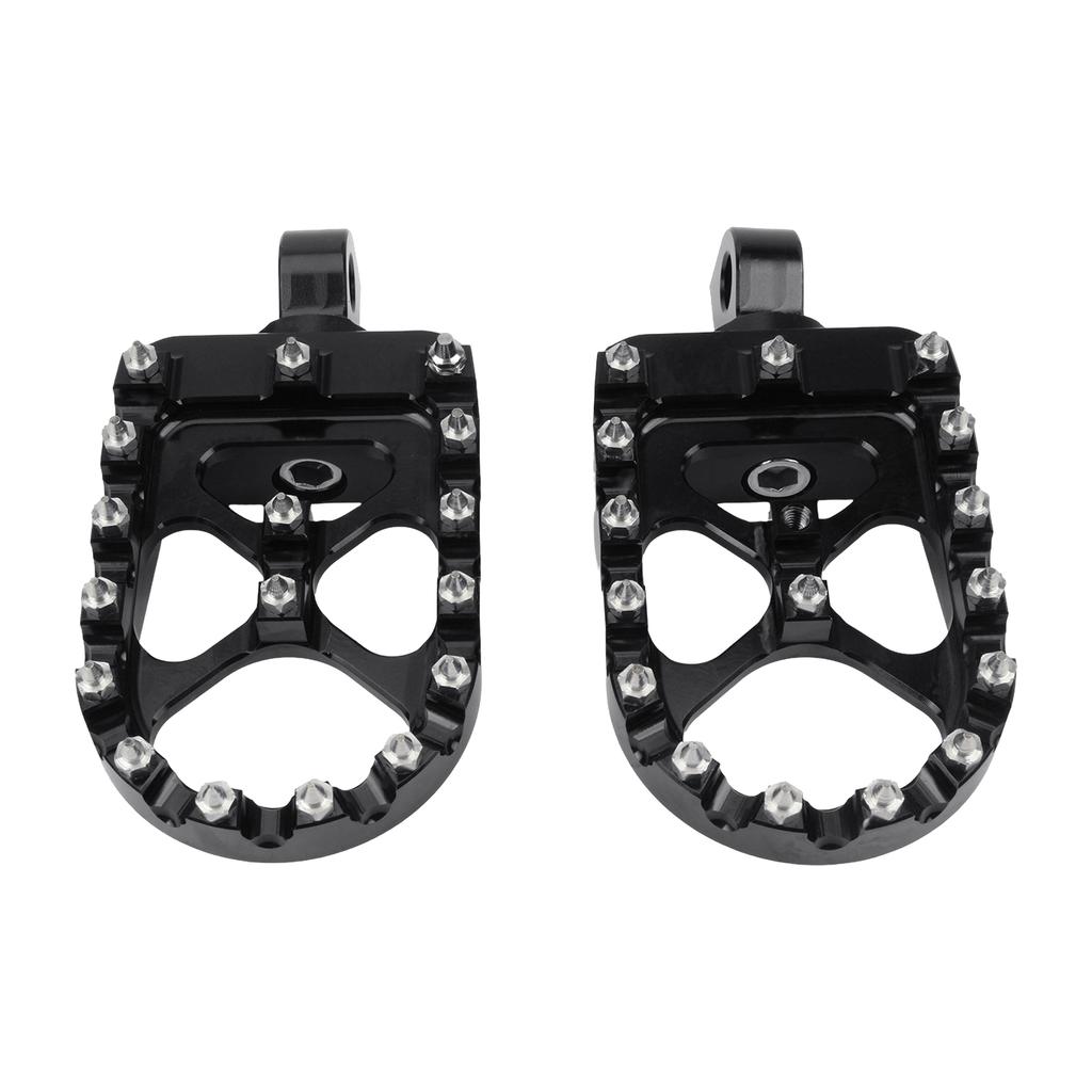 Motorcycle 360° Rotatable Wide Fat Foot Pegs For Harley Dyna Fat Bob Softail Sportster Street Bob Moto CNC Footpegs Pedal Parts