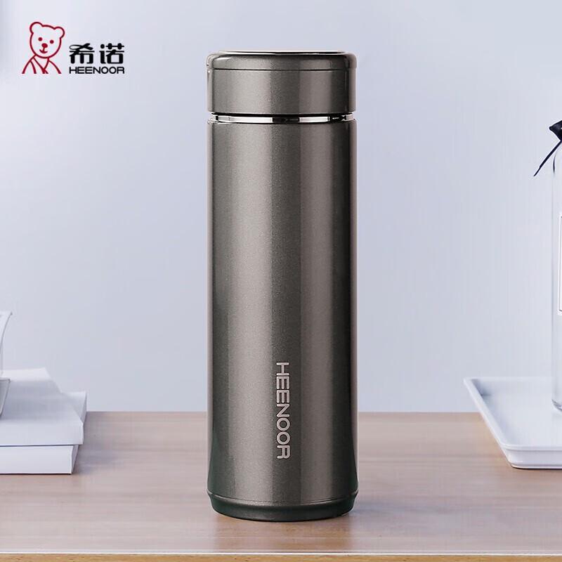 HEENOOR 550ml Stainless Steel Vacuum Insulated Business Travel Mug