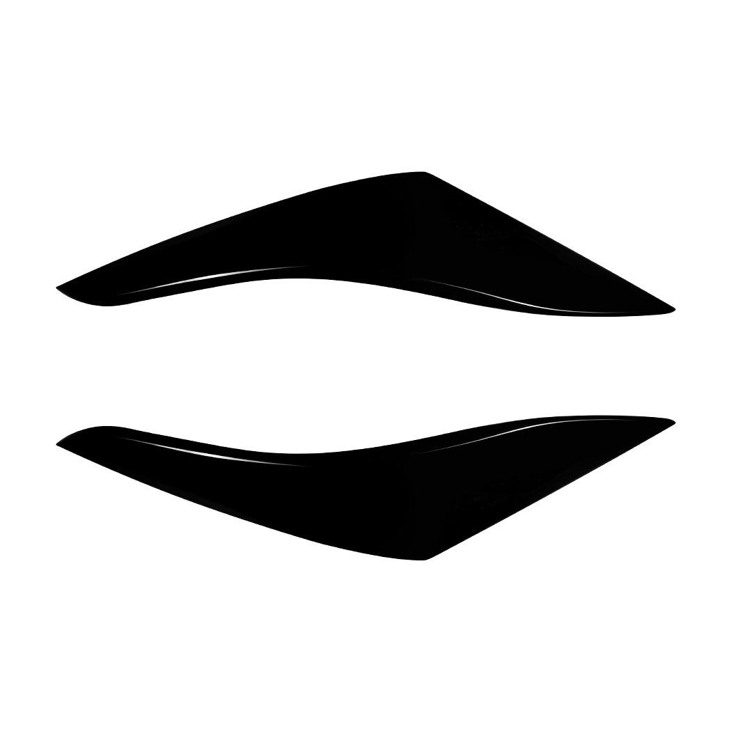 Applicable to Volkswagen Polo MK6 2018-2025 car rear light frame vehicle sticker exterior modification accessories чёрный