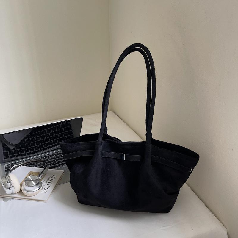 Fashion casual tote bag women's commute to work large-capacity shoulder bag 2025 autumn and winter new high-end underarm bag