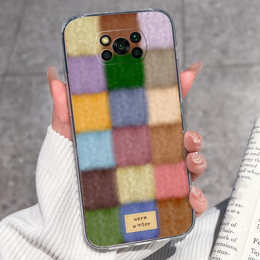 Clear Phone Case For Xiaomi Poco X3 X4 NFC X5 X6 X7 Pro F4 GT F5 Soft TPU Casing Retro Pocket Watch Patterns Shockproof Shell For Xiaomi Cover Capa