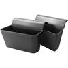 Muslogy for 2025 2024  Colorado & Canyon Center Console Shifter Storage Box ABS Material Console Side Organizer Left & Right Set Compatible with