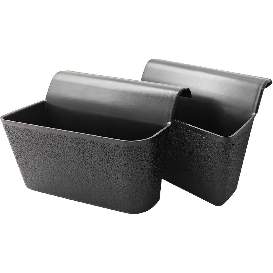 Muslogy for 2025 2024  Colorado & Canyon Center Console Shifter Storage Box ABS Material Console Side Organizer Left & Right Set Compatible with