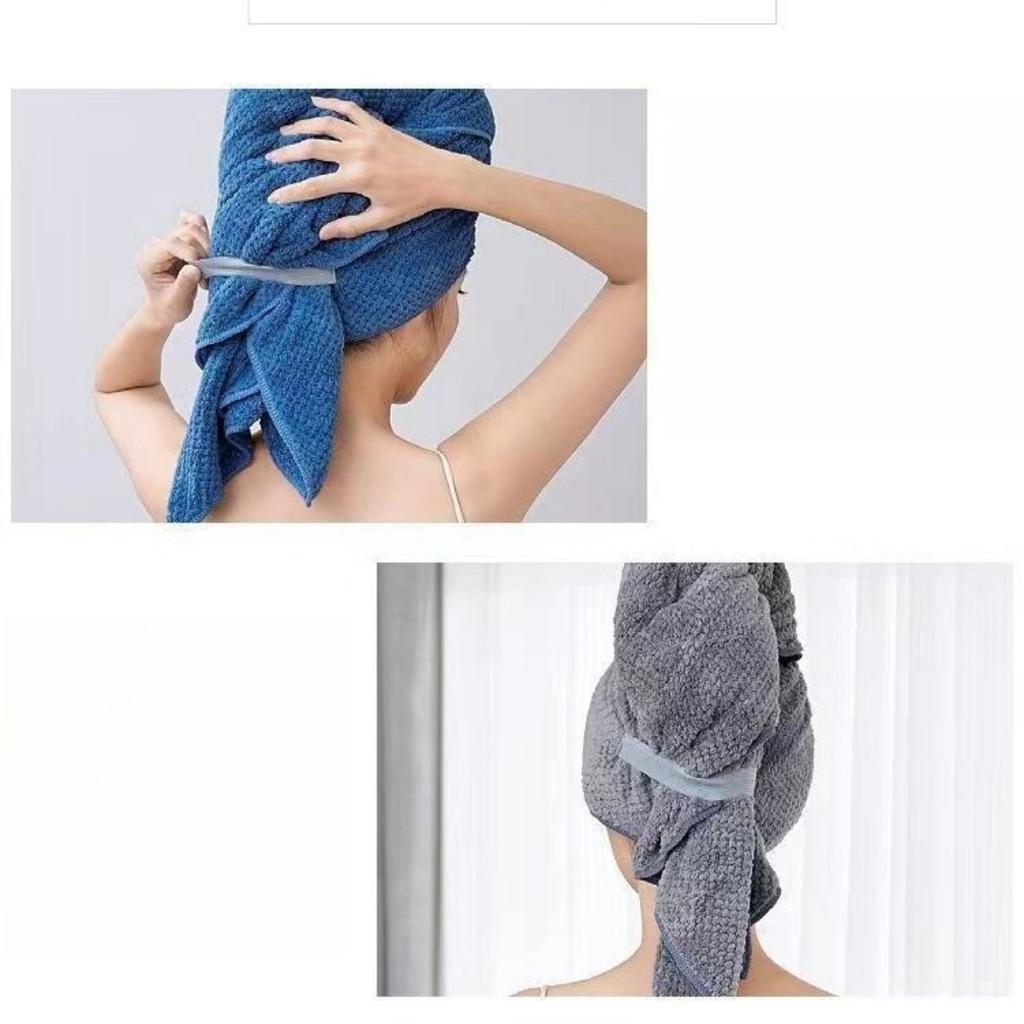 Dry Hair Cap, Super Absorbent, Quick Drying, Enlarged, Elongated, Headband Towel, Long Hair Shower Cap, Women's, Large Hair Towel