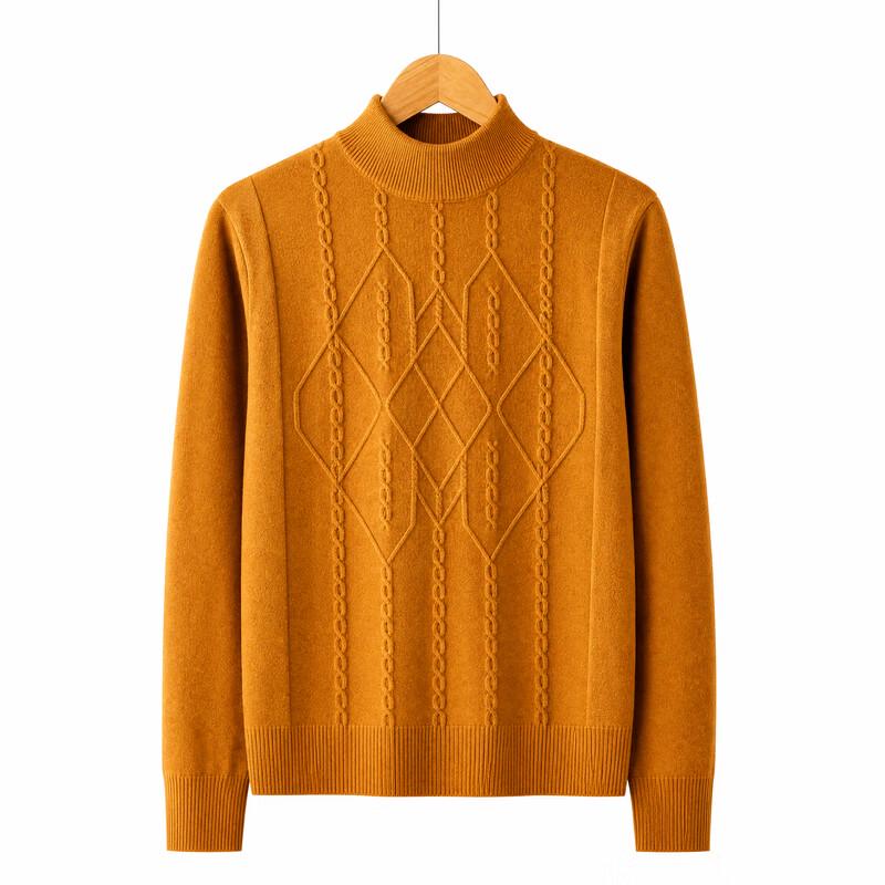 Women's Lightweight Crewneck Knitted Sweater for Middle-Aged Mothers