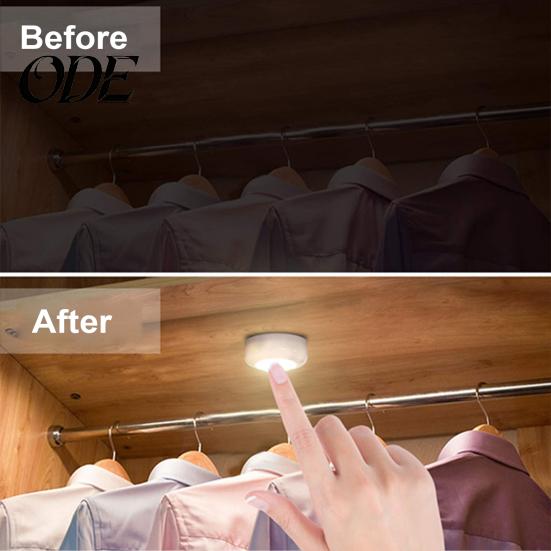 Lâmpada de Armário LED Cor RGB Dimerizável Balcão de Cozinha Controle Remoto Luz Noturna