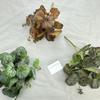 Silk Leaves Artificial Plant Multicolor Fake Plant Creative Faux Greenery Leaves  Desktop Ornament