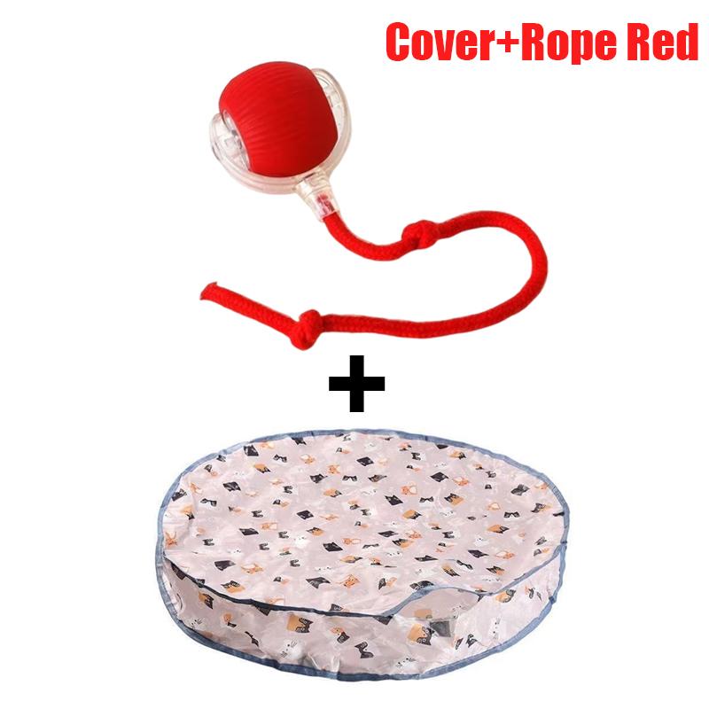Cat Interactive Toys Ball Cover Set Fast Rolling In Pouch Hide and Seek Kitten Toy Motion Activated Interactive Cat Toy Indoor