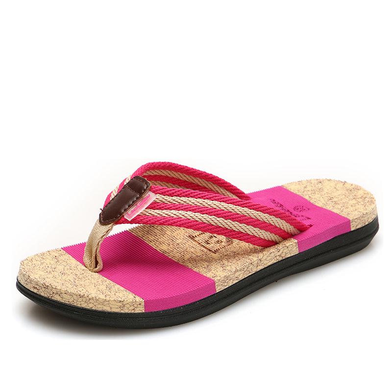 Beach Flip-flops Men's Outdoor Non-slip Rubber Cool Slippers Men's Pinch Slippers Summer