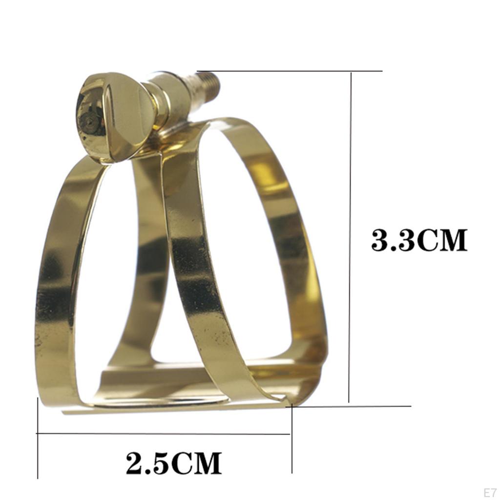 Alto / Tenor Soprano Saxophone Mouthpiece Ligature Sax Accessories