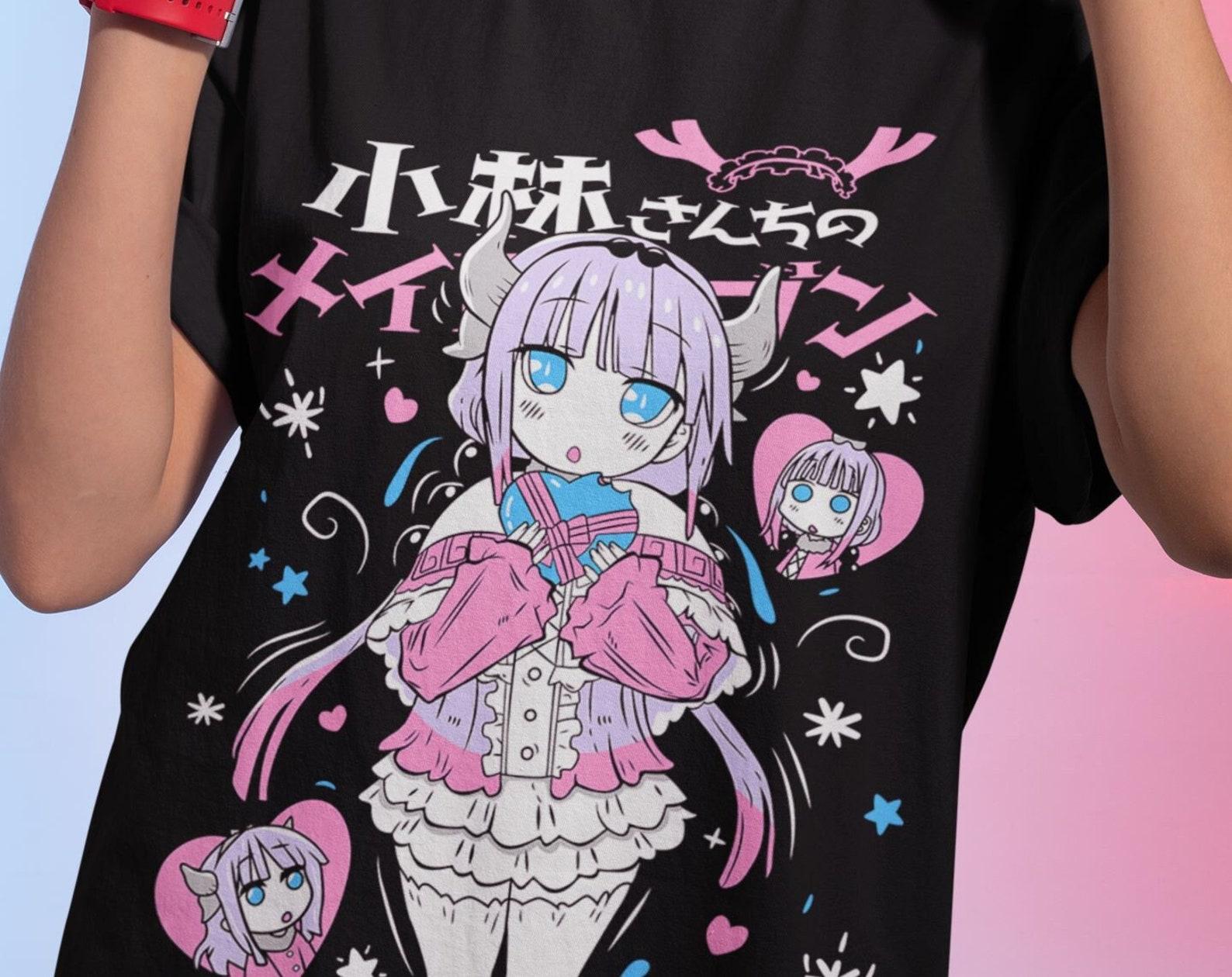 Unisex Heavy Cotton Tee Miss Kobayashi s Dragon Maid, Cosplay, Anime, Manga, Adult T-Shirt M