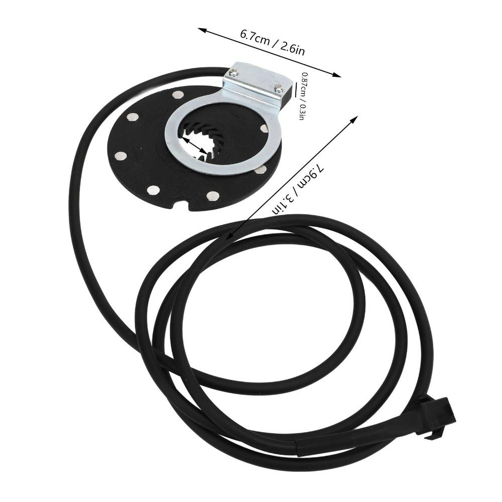 SM Plug Pedal Assist Sensor 36/48V Power Pedal Sensor Durable Pedal Assistant Sensor Electric Bike