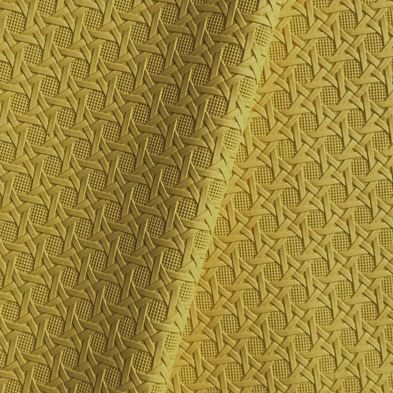 

100x138cm Artificial Leather PU Fabric for Weaving Pattern Hotel Villa Decoration Sofa Seat Hard Wrapped Thickness 1mm Diy Cloth 100x138cm