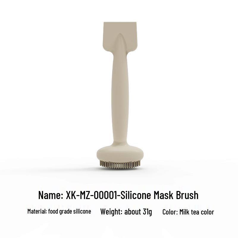 

Силіконова щітка для вмивання обличчя з м якими щетинками для ніжного видалення забруднень та нанесення грязьової маски